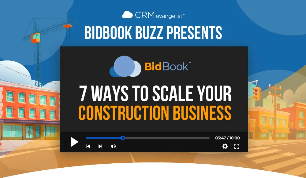 A video of the 7 ways to scale your construction business